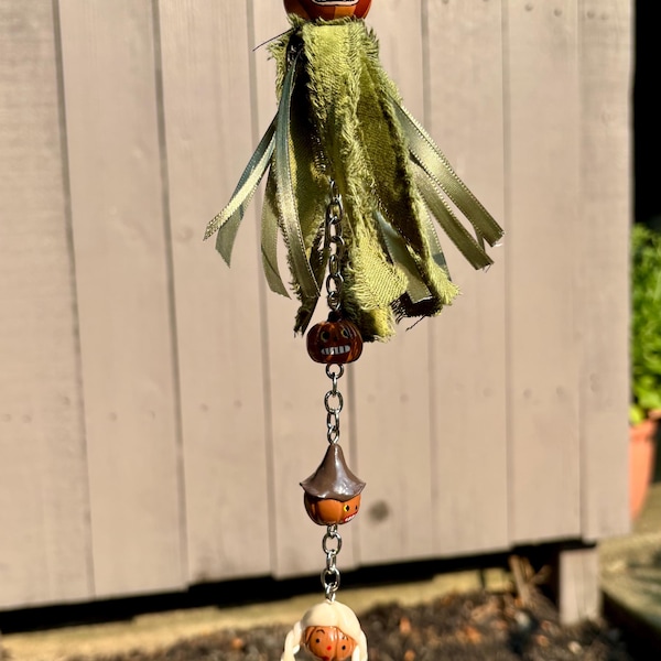 Handmade Over The Garden Wall Enoch Clay Hanging Decoration