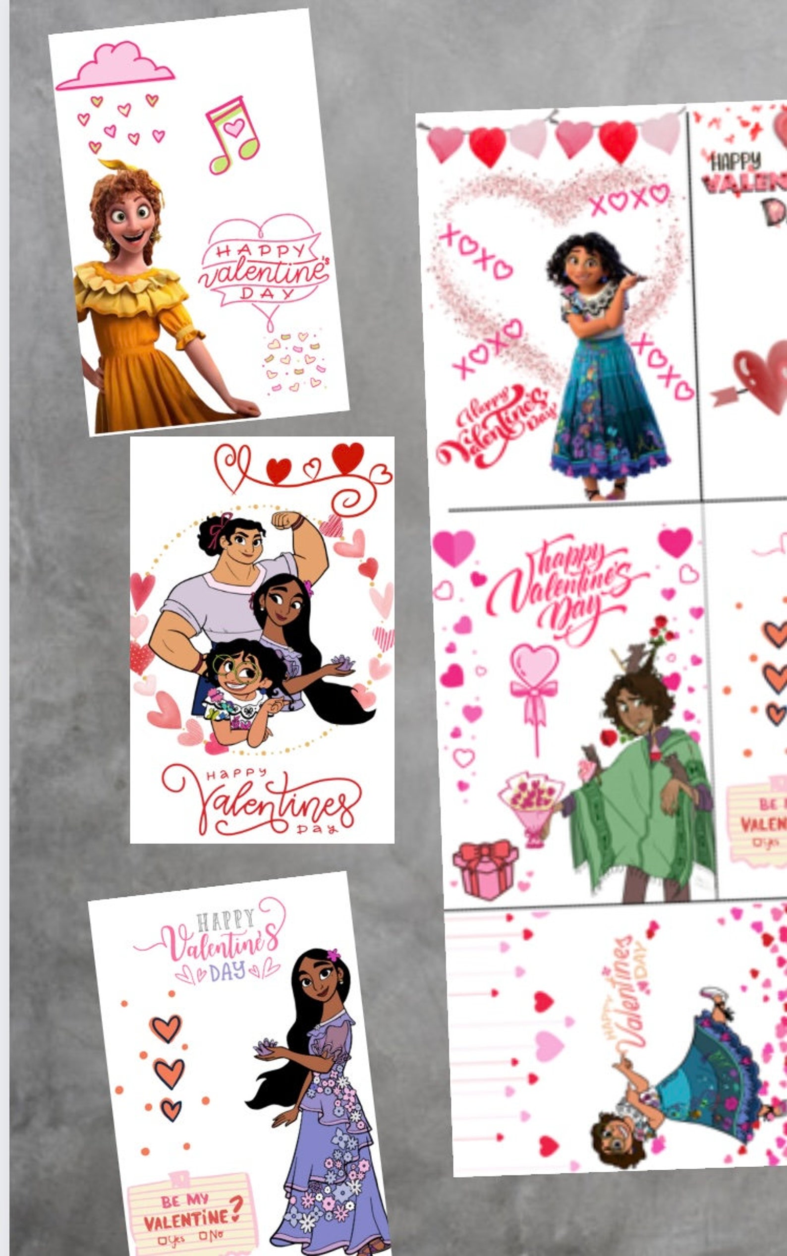 Printable Encanto Valentines Cards Etsy