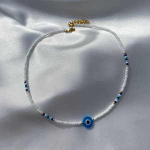 Handmade Nazar Evil Eye Choker