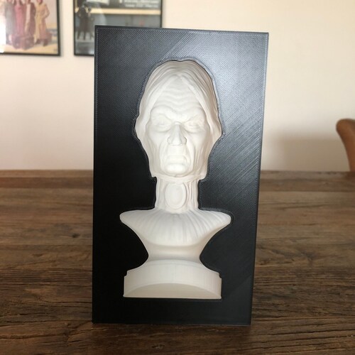 Haunted Mansion's Aunt Lucretia Inverted Staring Bust Etsy