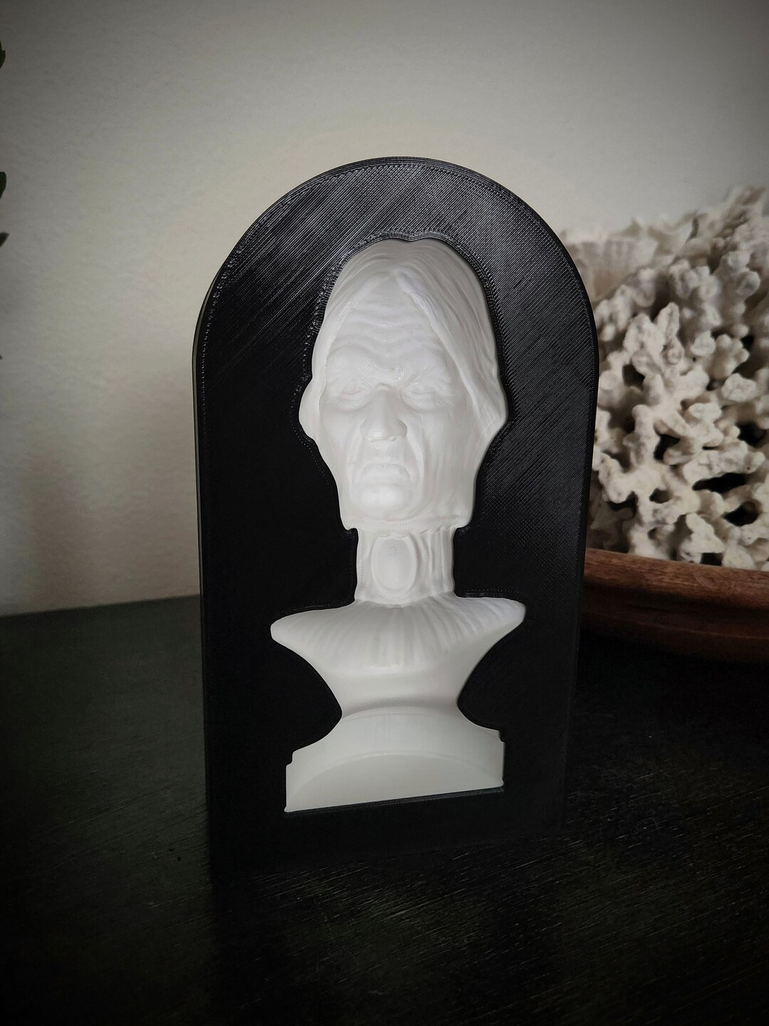Haunted Mansion Aunt Lucretia Inverted Staring Bust 3D Etsy
