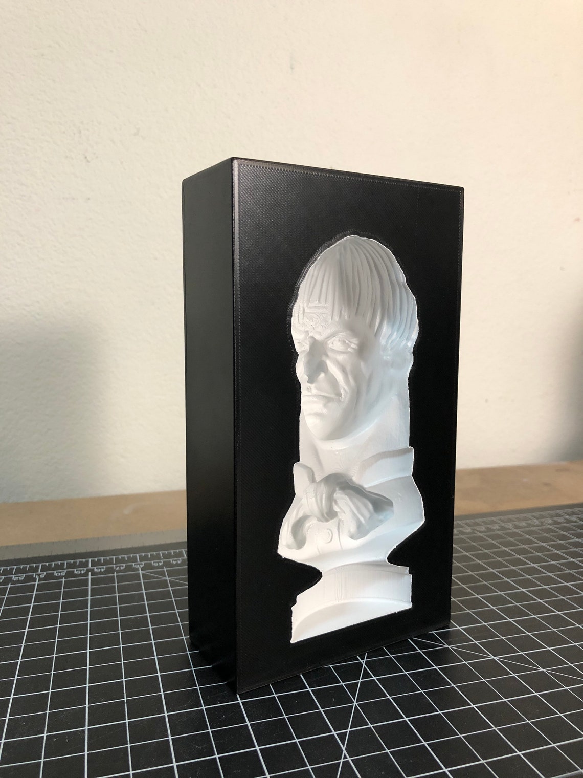 Haunted Mansion's Aunt Lucretia Inverted Staring Bust 3D Etsy