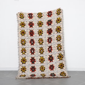Moroccan Authentic Rug, Flatweave Moroccan Rug, Handmade Berber Carpet, Living Room Rug, Vinatge Rug, Artisanal Moroccan Rug