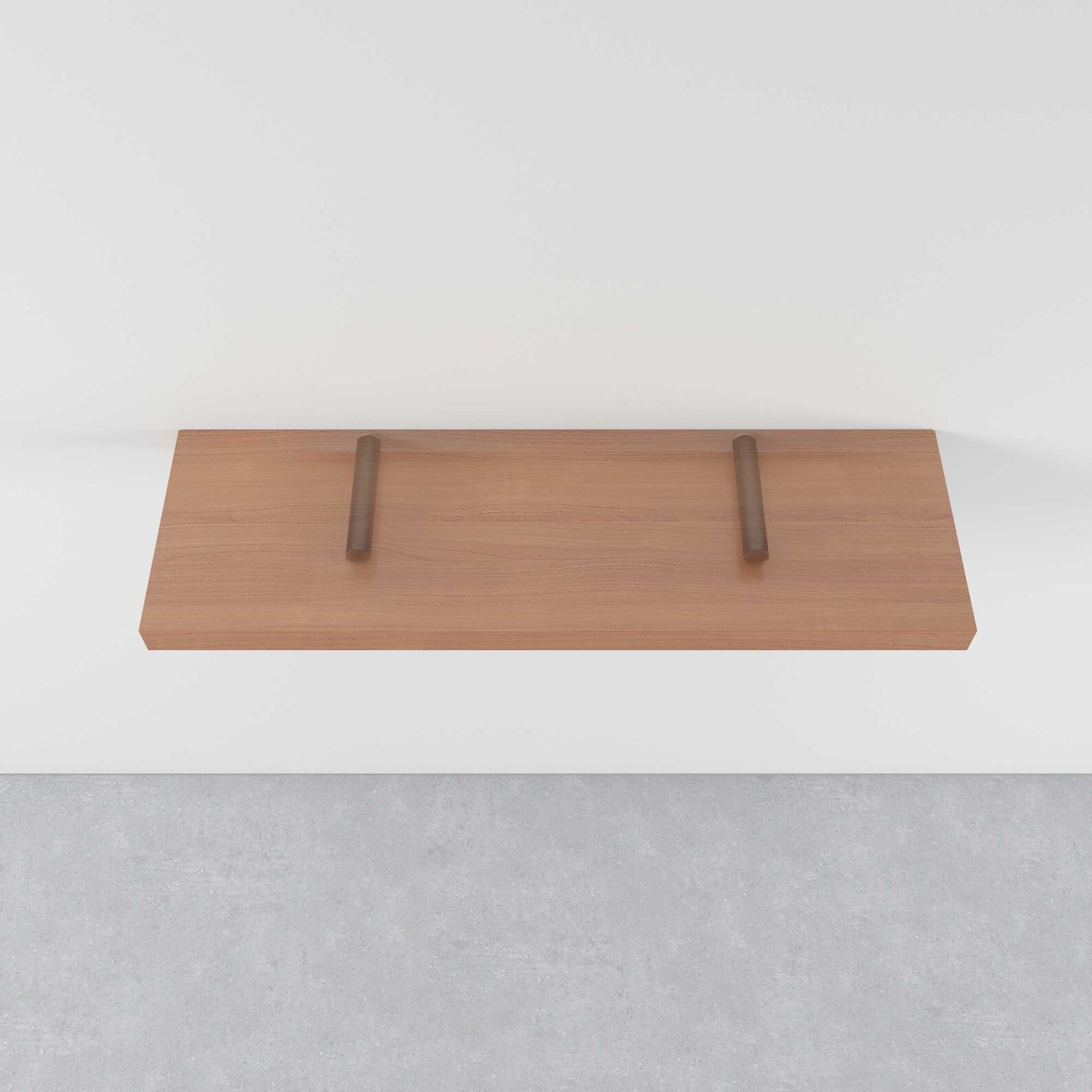 Kirschholz Schwebende Regale. Moderne Schwebende Regale. | Etsy