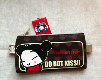 New With Tag. Pucca Funny Love Pencil Case / Make up case [Do not kiss!!]