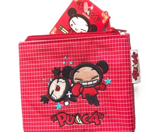 Nieuw met label. Pucca Funny Love Wallet Coin Purse / kaartenhouder "Knockout"