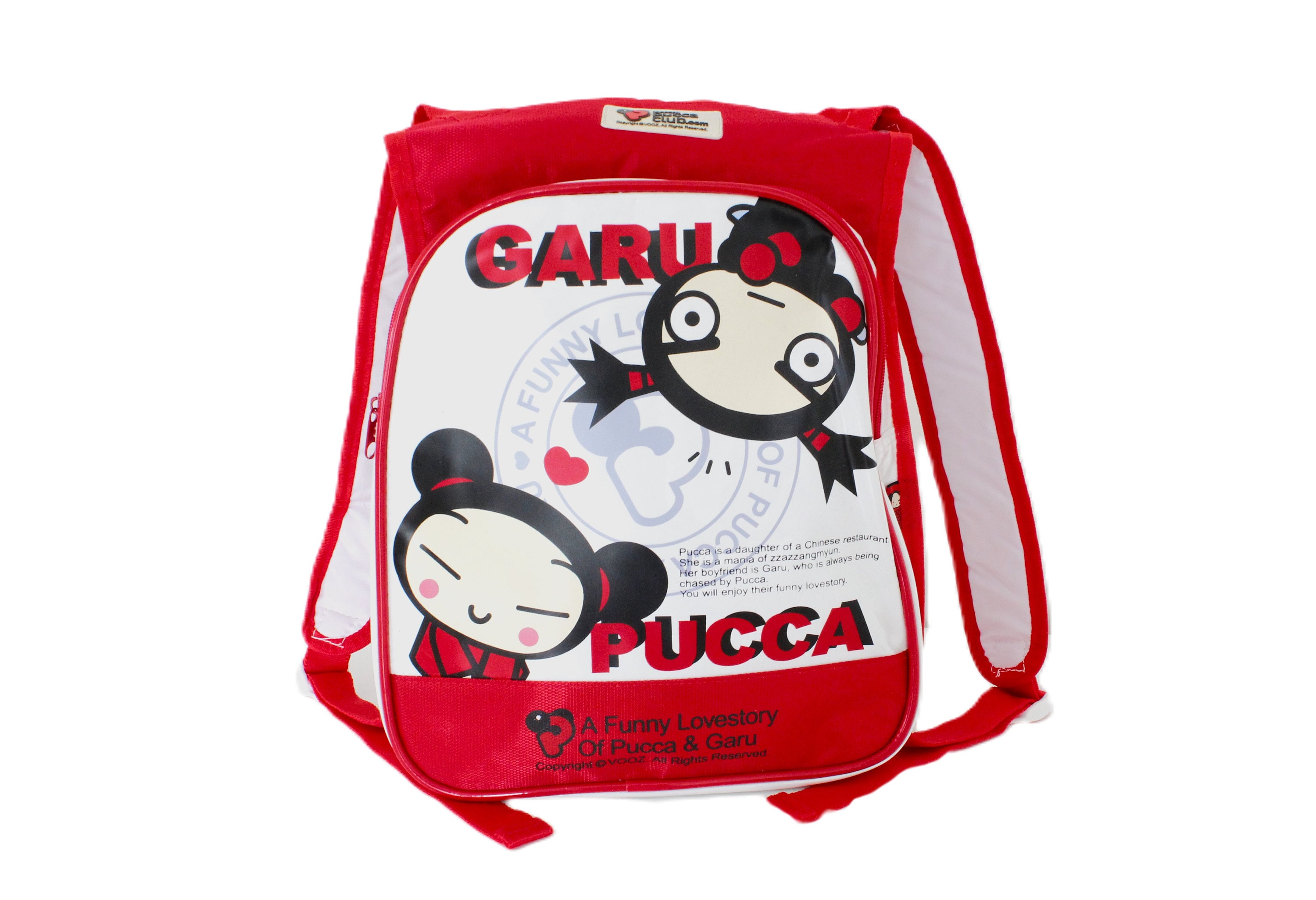 New With Tag. Pucca Funny Love Adjustable Back Pack 