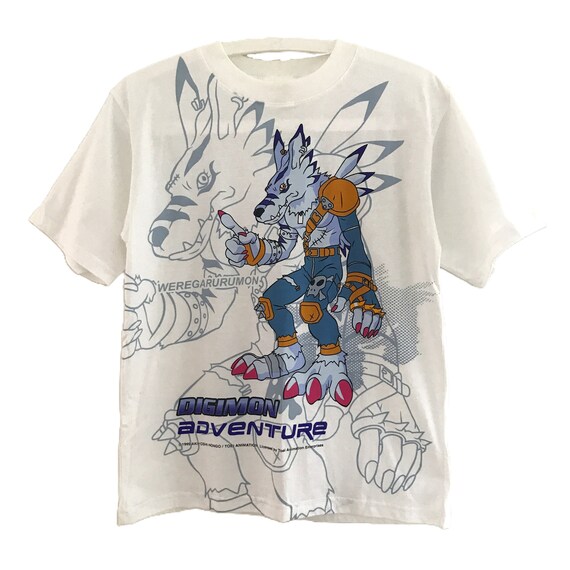 Herren Digimon Adventure Crest Of Courage T-Shirt Kleidung Aus Reiner Baumwolle Hipster Rund In 6 Großen Tth65