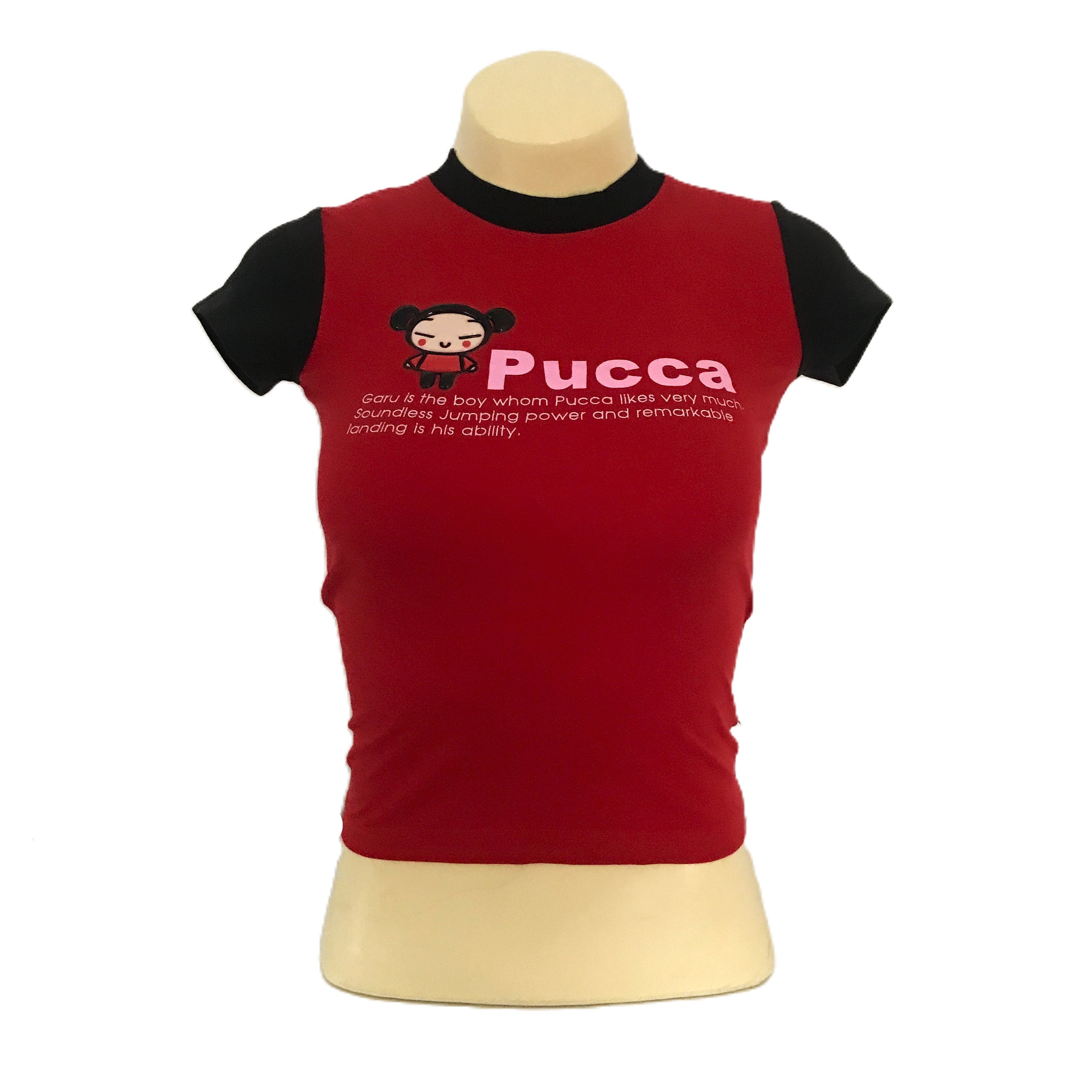 New With Tag. Pucca Funny Love Soft Cotton T-shirt [pucca Embossed