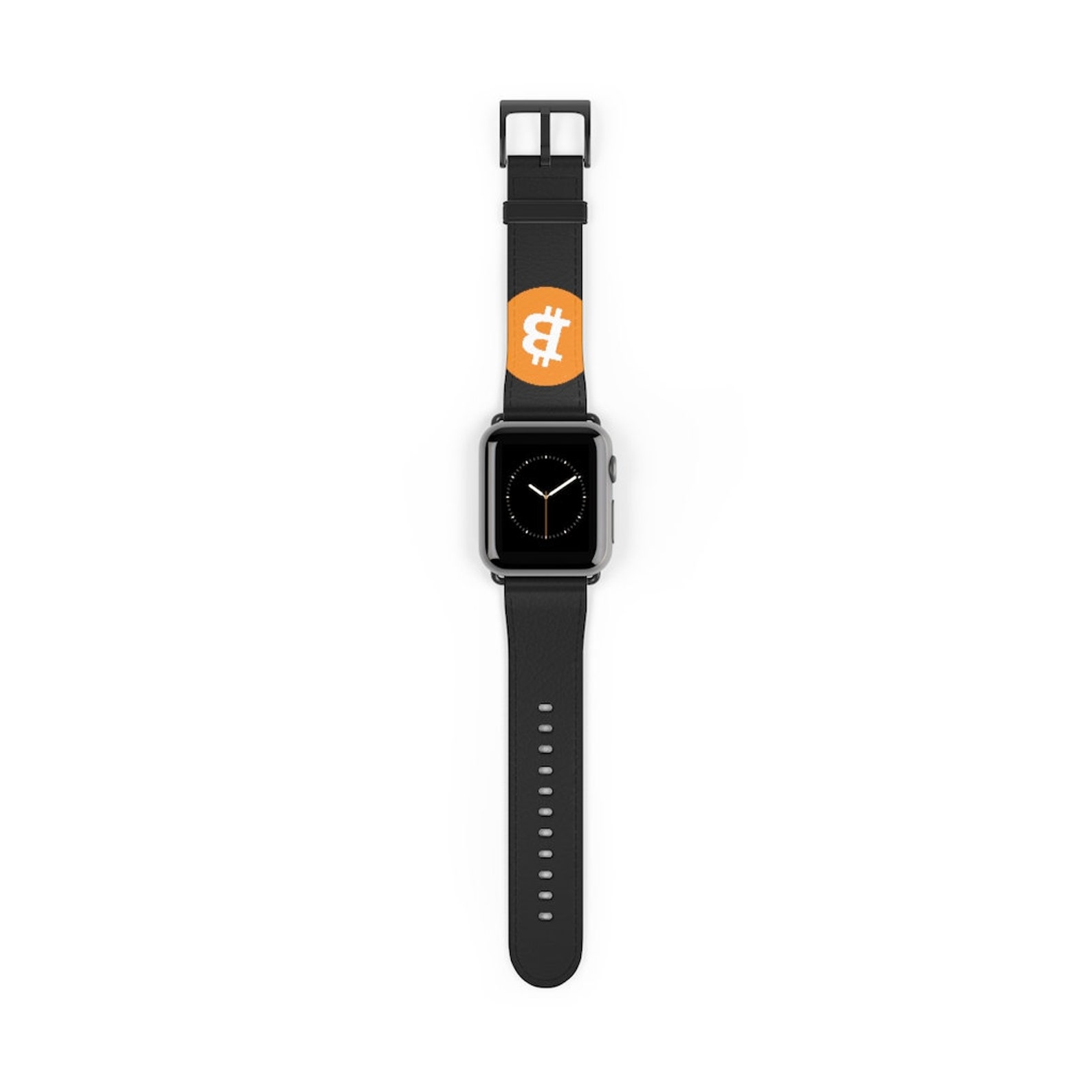 Crypto Watch Band Apple Watch iPhone Bitcoin BTC Logo | Etsy