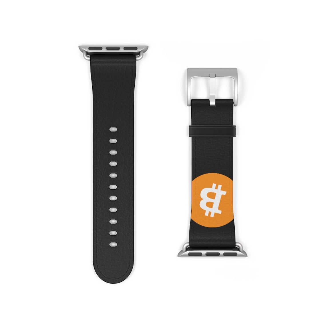 Crypto Watch Band Apple Watch iPhone Bitcoin BTC Logo | Etsy