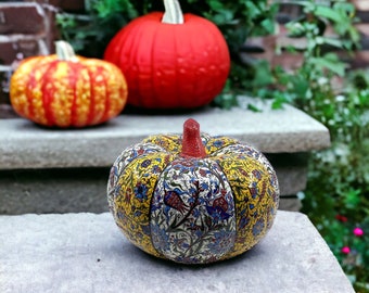 Handmade Decorative Pumpkin, Pumpkin Figurine Model, Halloween Decor Pumpkin, Home Decor Pumpkin, Christmas Gift, Housewarming Gift Ideas