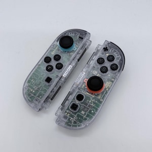 Joy-Con 2 personalizado para Nintendo Switch 2 - Diseño transparente