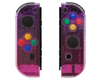 Nintendo Switch Joy Cons - ロザロット/透明