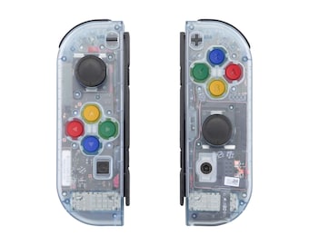 Nintendo Switch Joy Cons - Gletscherblau/Transparente