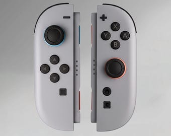 Nintendo Switch 2用カスタムJoy-Con 2 - グレーデザイン