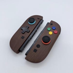 Custom Joy-Con 2 Für Nintendo Switch 2 - Holz Design