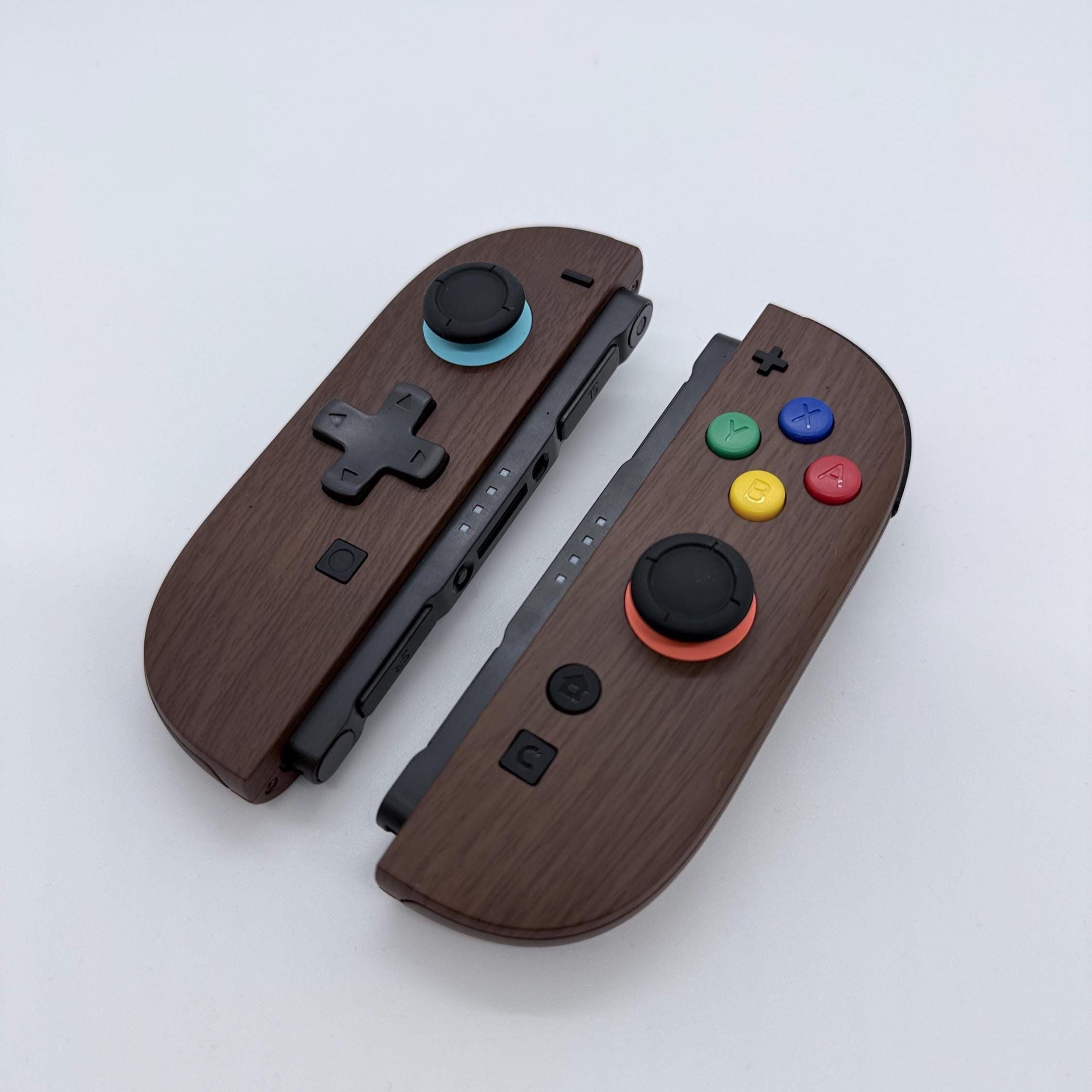 Nintendo Switch用カスタムJoy-Con 2 - ウッドデザイン - Etsy 日本