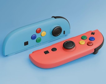 Joy-Con 2 personalizado para Nintendo Switch 2 - Diseño retro NS1