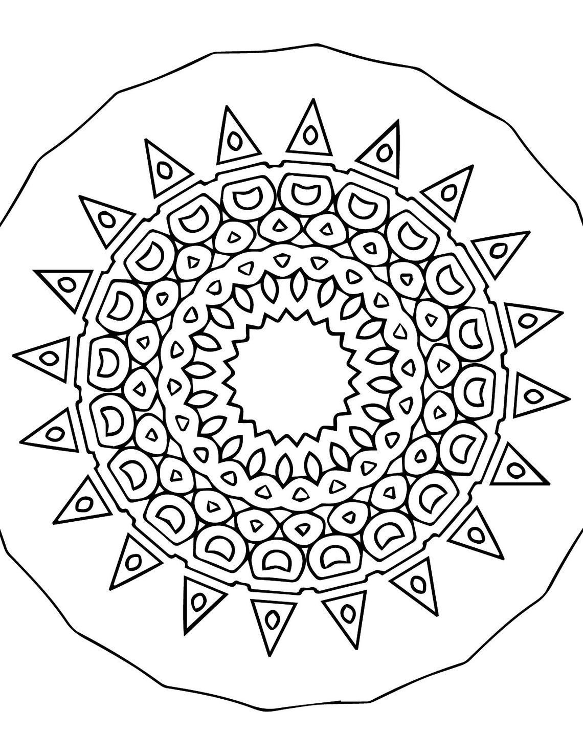 Mandalas zur Entspannung