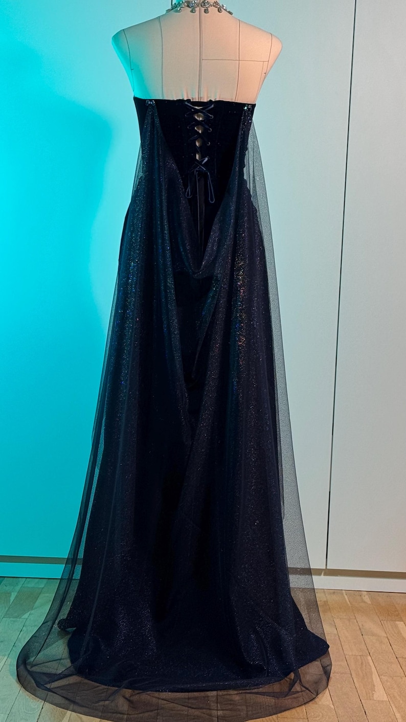 blue and gold prom dresses Navy Long Dress with Sequins Size:XL-FINAL SALE ManufacturerAddress_2804-Chandni-Chowk-Delhi-IN Portia and Scarlett Prom