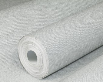 Textured Honeycomb Vinyl Wallpaper | Light Blue Glitter