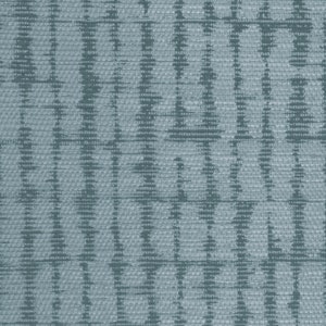 May include: A close-up of a blue woven fabric with a textured pattern. The fabric has a subtle sheen and a slightly rough texture.
