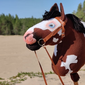 Custom-made 3-piece Hobbyhorses / Stick horses / Steckenpferde