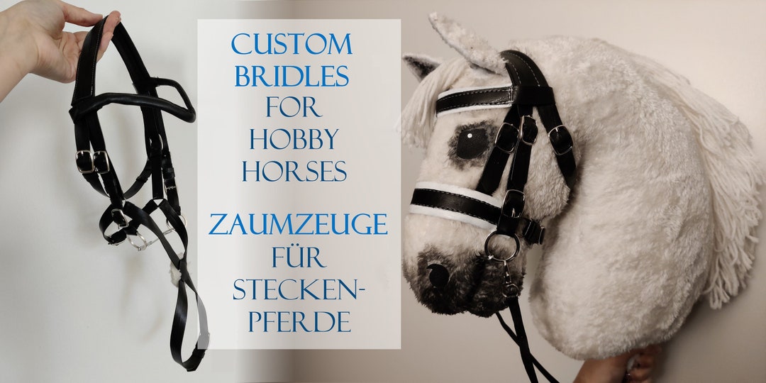 Custom Bridles and Martingales for Hobbyhorses, Stick Horses
