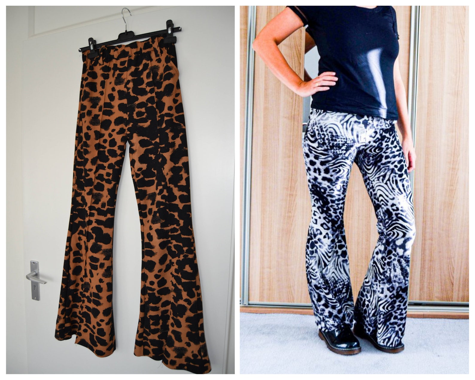 Flared pants pdf patroon Etsy Nederland