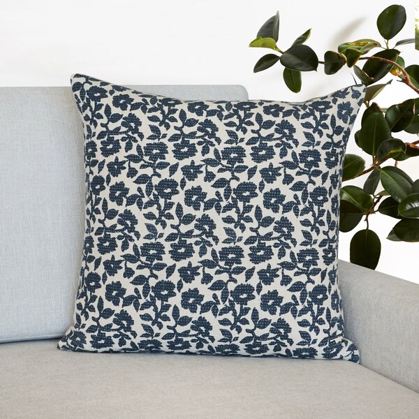 Navy Pillow Covers Etsy