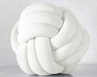 soft knot pillow