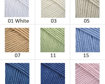 30 balls free FEDEX EXPRESS SHIPPING Amigurumi Cotton Yarn, Yarnart, crochet Baby Yarns, Yarn, amigurumi cotton,