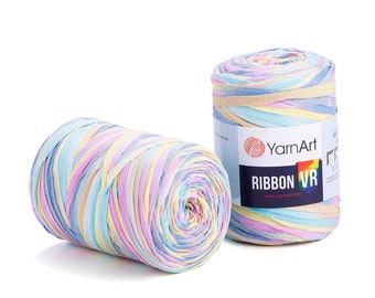 Yarnart Ribbon VR Multicolor Knitting Yarn, Shirt Yarn,colourful