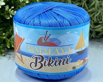Himalaya Bikini, Knitting Yarn, Mayokini Yarn, Swimsuit Yarn, Lingerie Yarn, Summer Yarn, Elastic Mask Yarn, Blouse, Shorts, Pareo