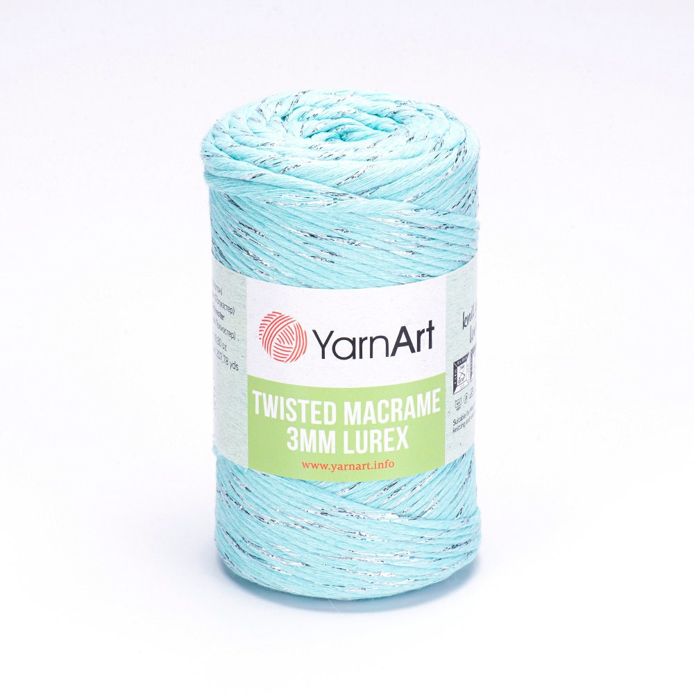  TEHAUX 1 Roll 3mm Colored Cotton Rope Macrame Cord 3mm Cotton  Twine Rope Cotton Rope 1/4 Inch Macrame Decor Macrame 3mm Colored Macrame  Cord Cotton Macrame Cord GIF to Weave Binding