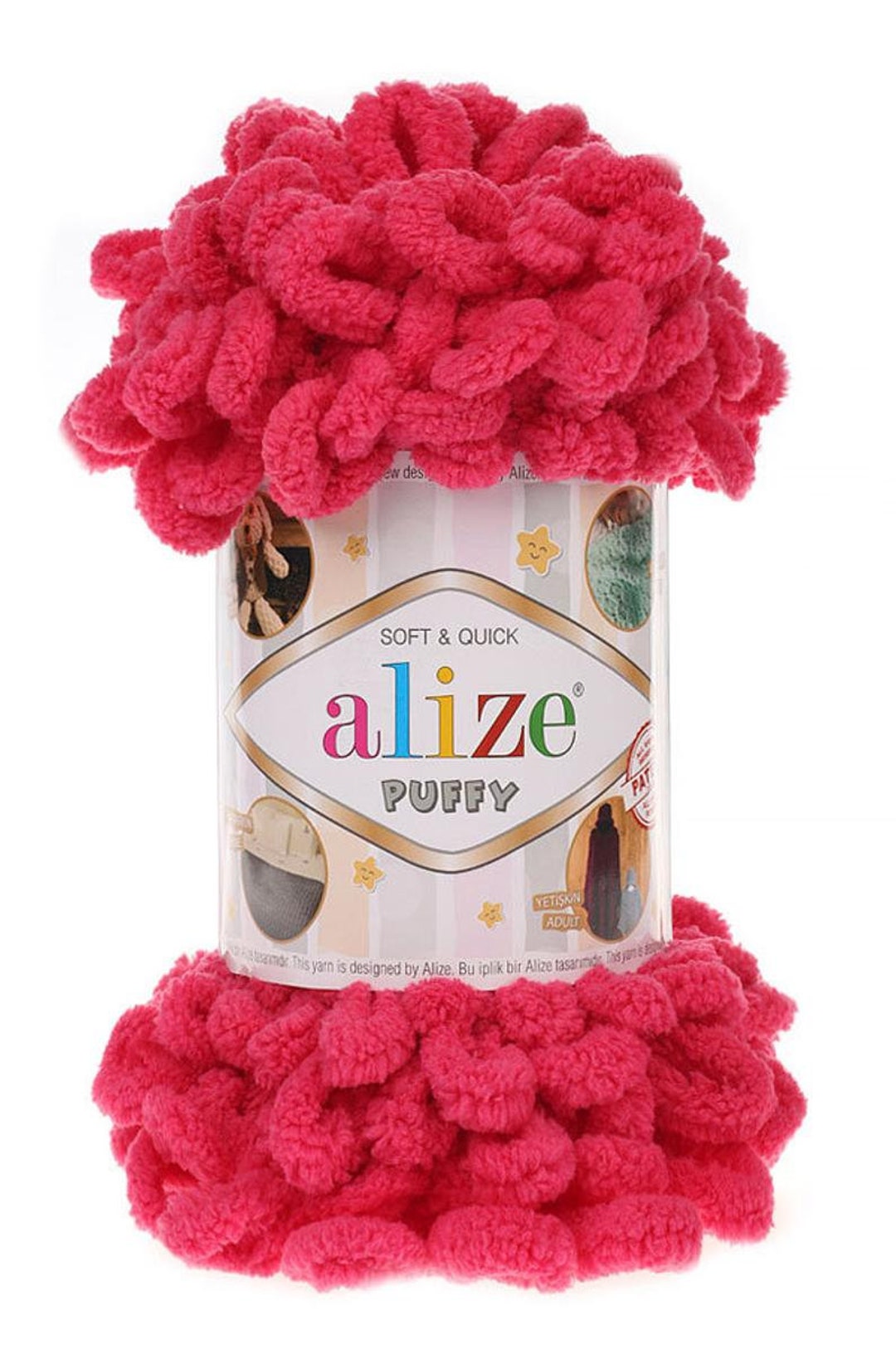Alize Puffy Fine FREE SHİPPİNG 6/12/18/24/30 SKEİNS Hand Knitting