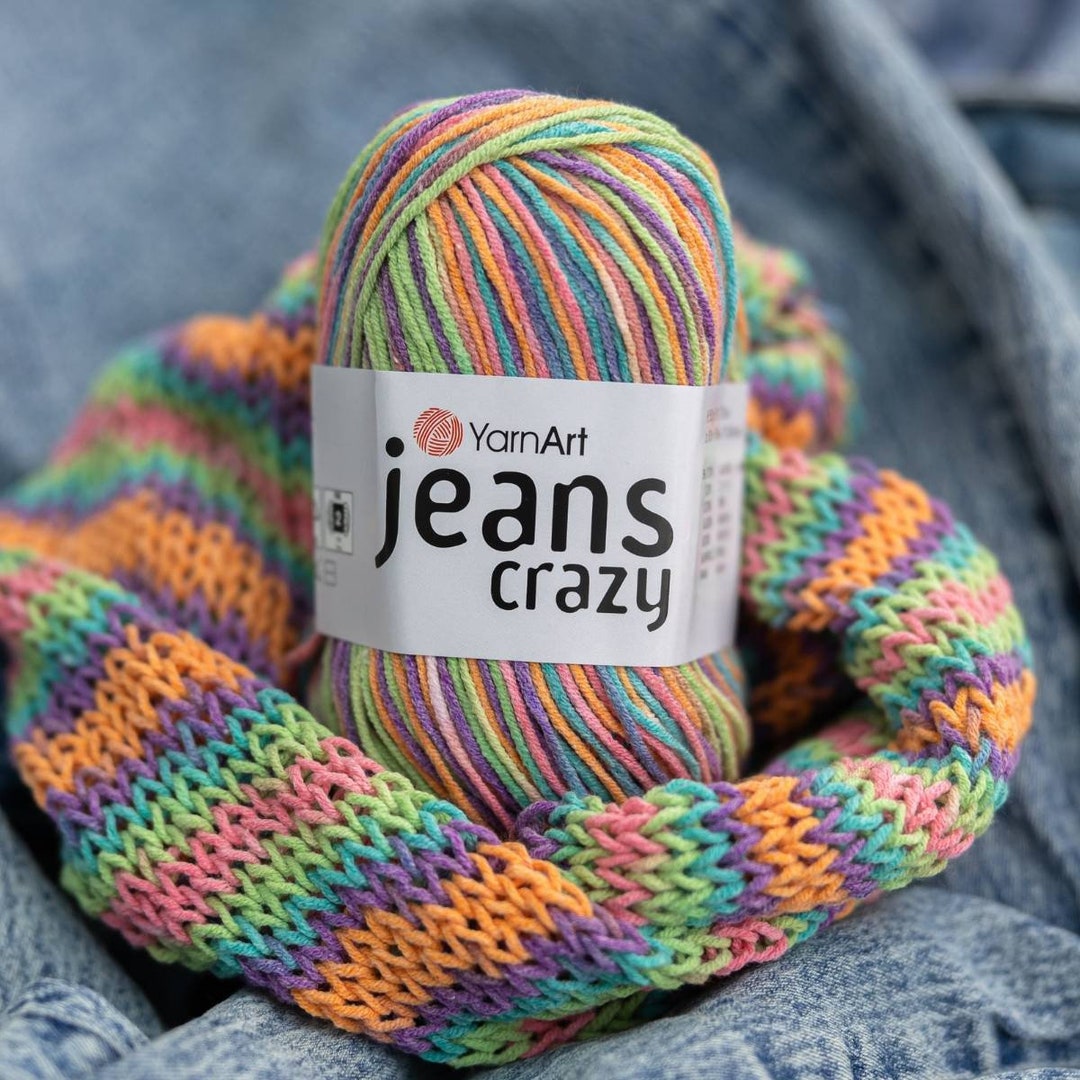 Yarnart Jeans Crazy - , Baby Yarn, Amigurumi, Blanket Yarn