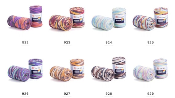 Yarnart Ribbon VR Multicolor Knitting Yarn, Shirt Yarn,colourful
