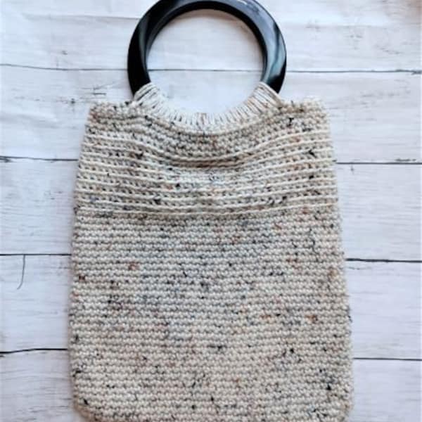 Crochet Handbag, Minimalist, Clarissa Date Bag, Crochet Bag Pattern, Purse Pattern, Digital, Unique, Instant Download PDF