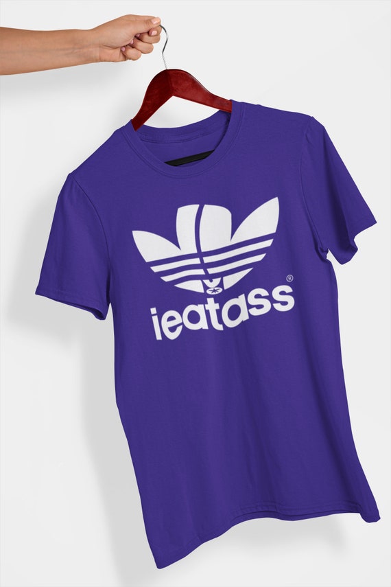 I Eat Ass Shirt Adidas logo Gay LGBT Gift Dirty Gay - Etsy España