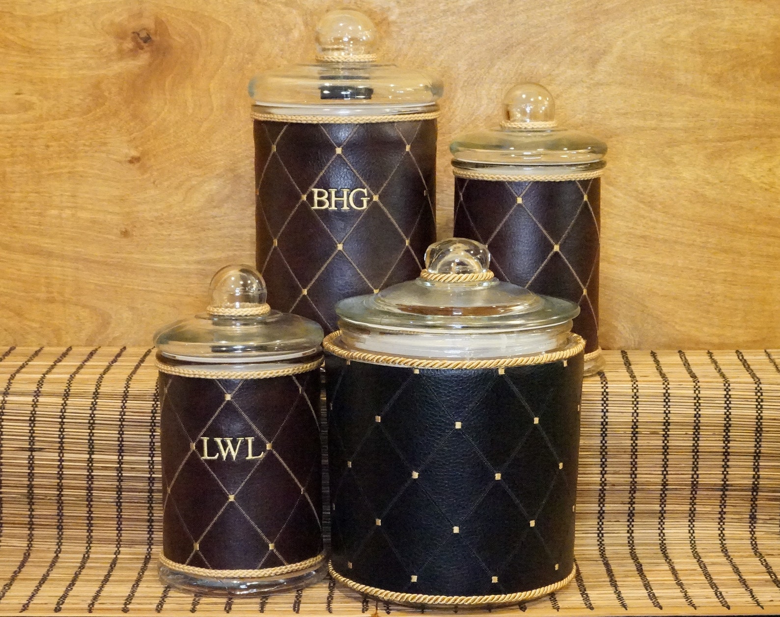 Unique Customized Cigar Jars for bar den office or patio. A Etsy