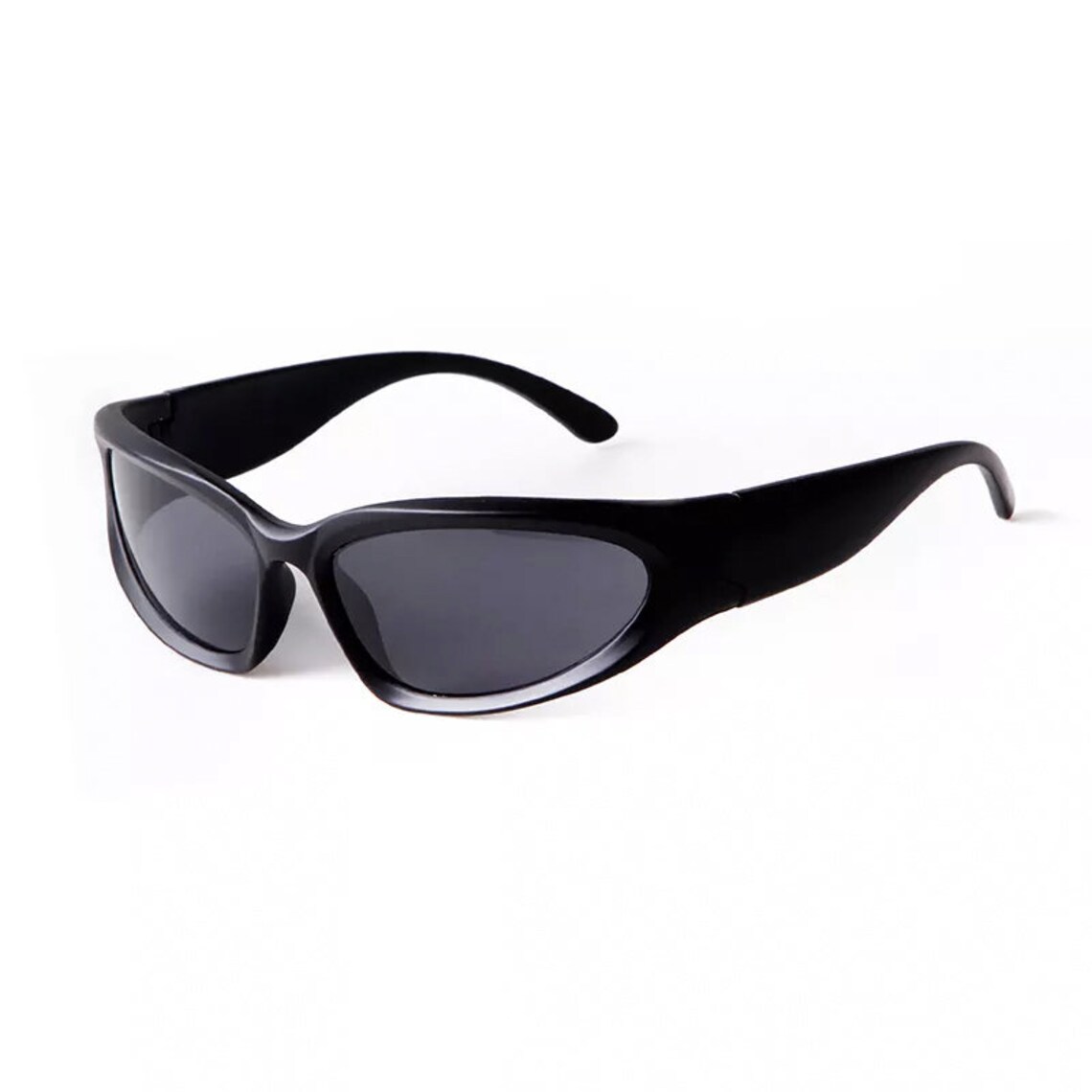 Y2K Retro Wrap Around Sunglasses Rave Fast Sports Style Unisex Etsy