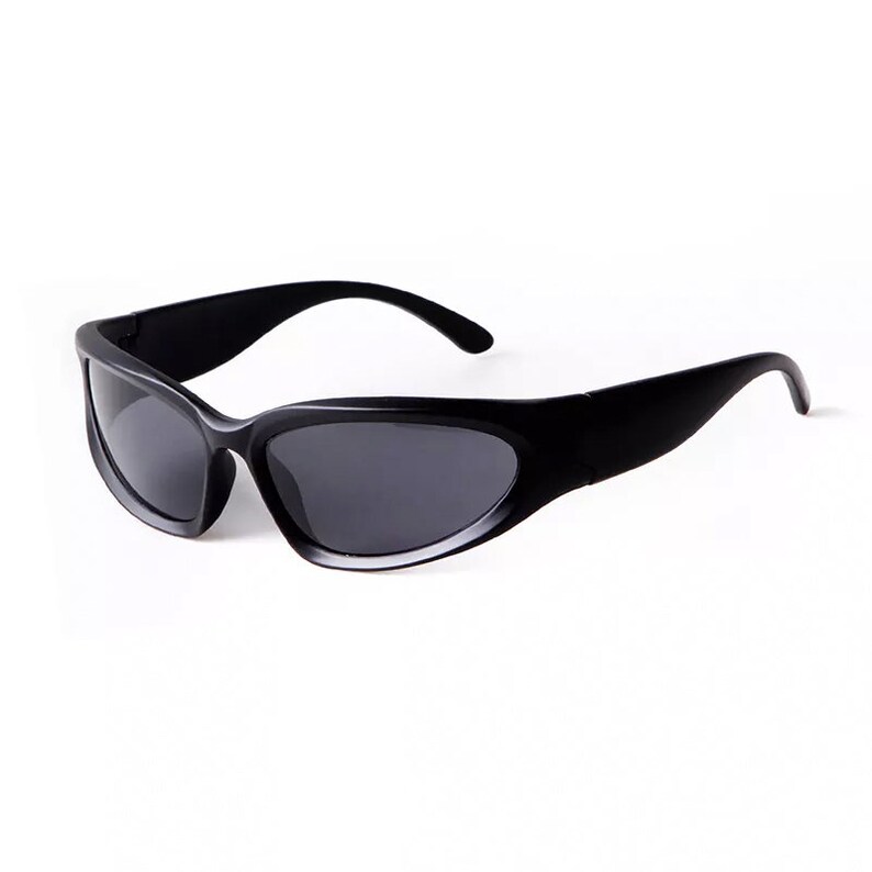 Y2K Retro Wrap Around Sunglasses Rave Fast Sports Style Unisex Etsy