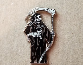 Grim Reaper Enamel Pin