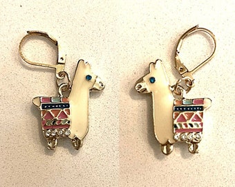 The Lama - Single Enamel Removable Stitch Marker, Stitch Holder, Progress Keeper | Crochet and Knitting Notions
