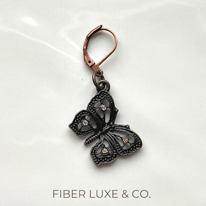 Butterfly Progress Keeper Stitch Marker • Removable Stitchmarker/Progress Keeper | Knitting and Crochet Accessories and Notions