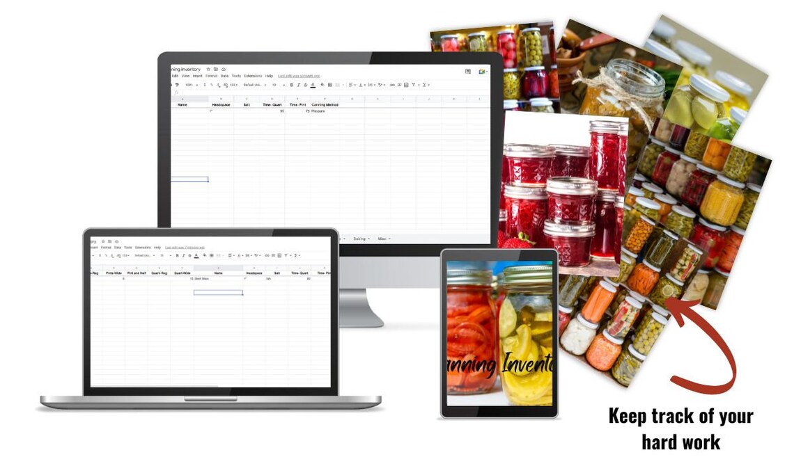 Canning Inventory Spreadsheets Pantry Spreadsheet Canning Spreadsheet