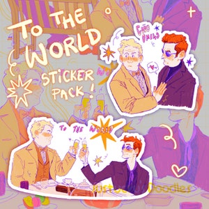 To The World Sticker Pack!