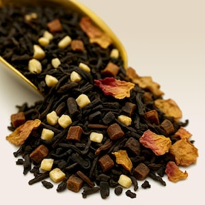 Vanilla Latte Tea 150g | Black Loose Leaf | Creamy, Spiced, Dessert-Inspired Blend